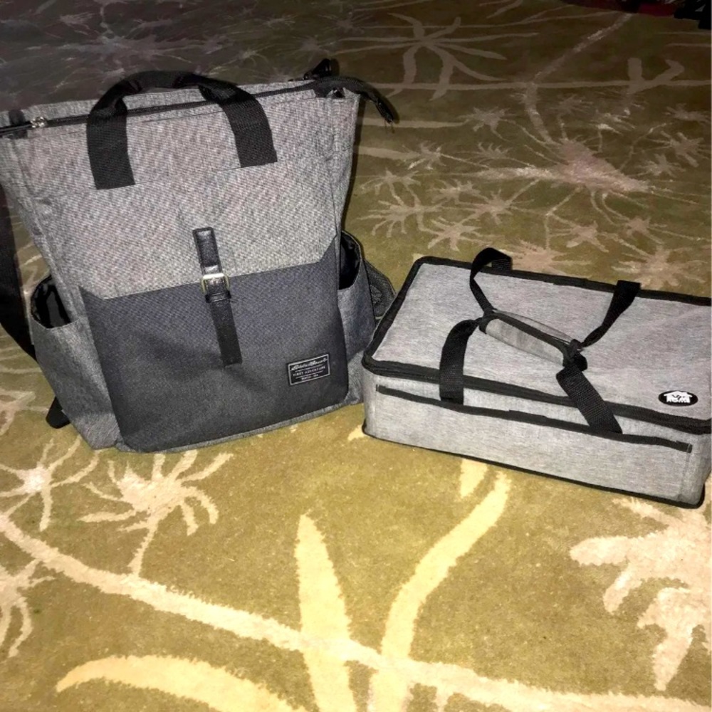 *WILL SEPARATED; Matching Eddie Bauer bag & lunch bag